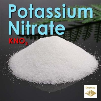 Potassium Nitrate: A Versatile Fertilizer and Explosive Ingredient for Modern Industries!